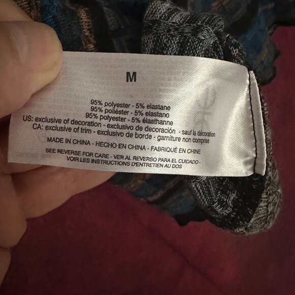 VINTAGE AMERICA BLUES WOMEN;S COOL LACE UP HENLEY TOP, SIZE M (MEDIUM) - Picture 7 of 7